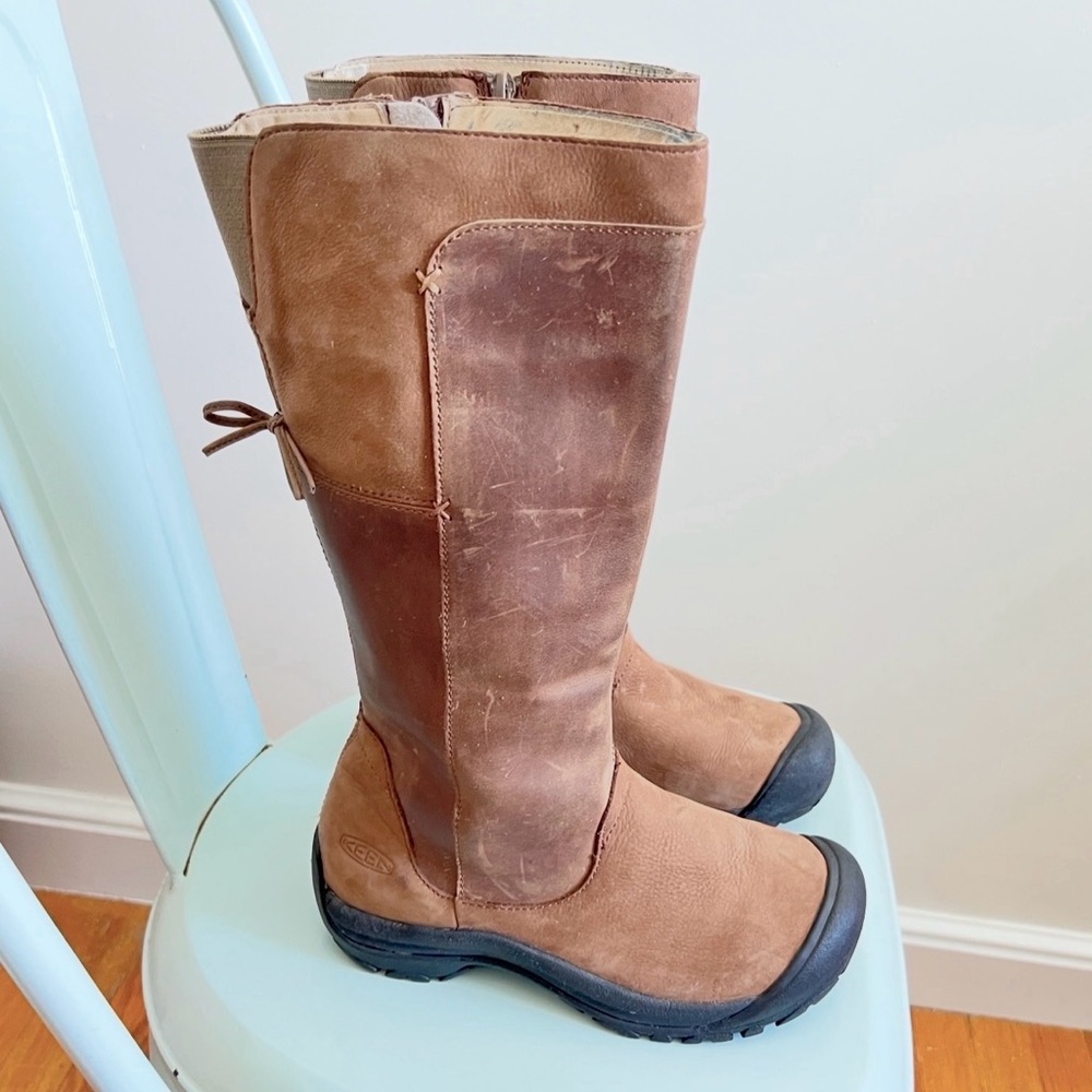 KEEN Shelby Leather Boots W9 - Picture 5 of 10
